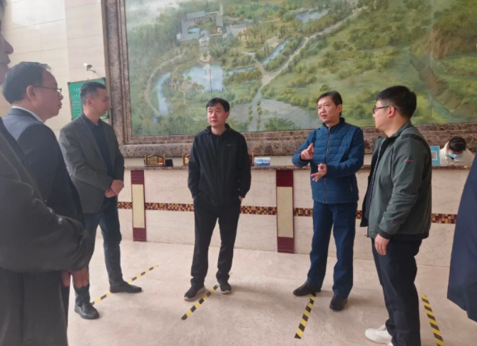 肖壮一行莅临江西长运法水公司开展现场调研