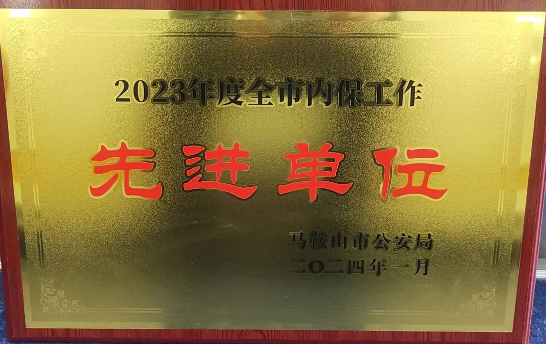 马鞍山长客:汽车客运站荣获马鞍山市内保先进单位