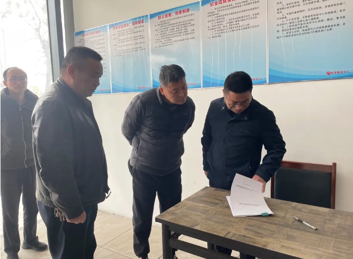 九江长运：市安防救委办第一督导组在彭泽公司开展检查